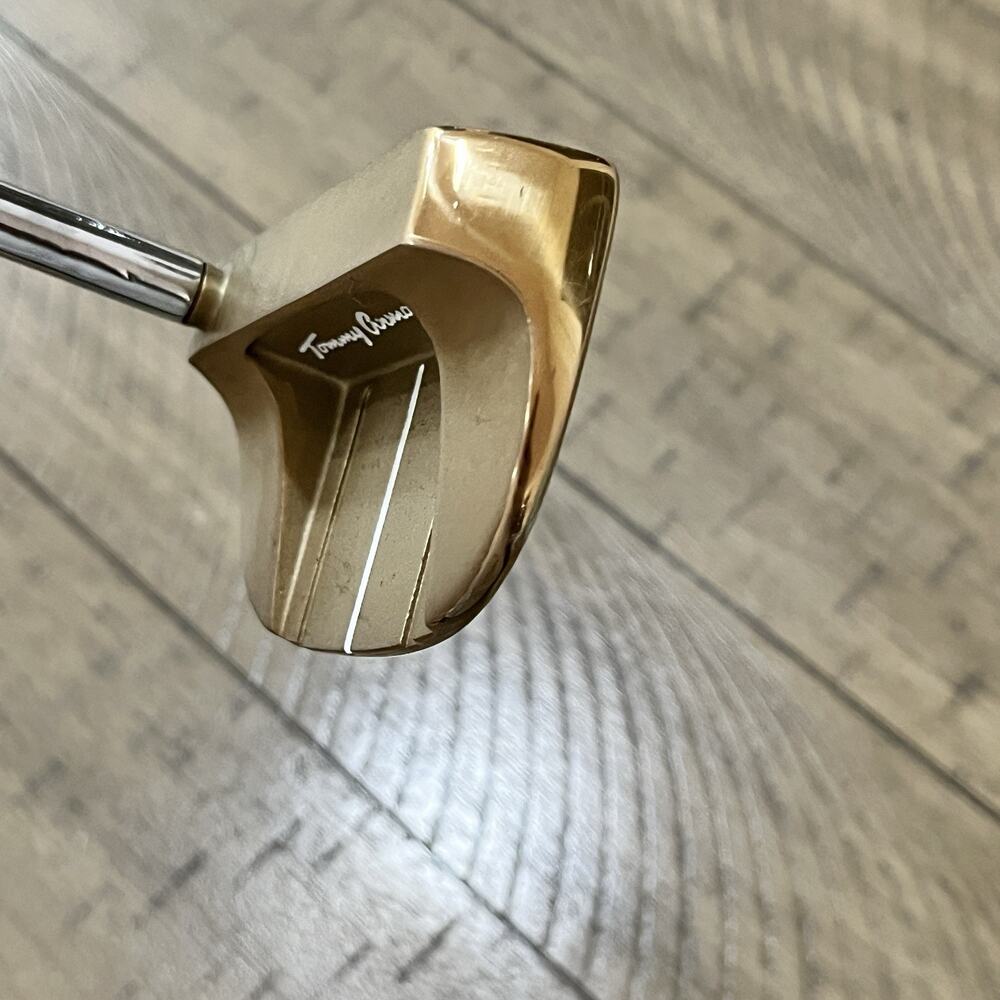 Tommy Armour Impact No. 2 Mid Mallet Gold Milled Face Putter RH 33" New Grip! - Picture 5 of 13